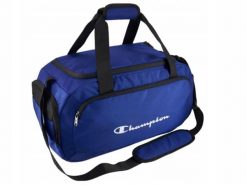 TORBA CHAMPION SPORTOWA 802391-BS003 na siłownię fitness trening basen. Niebieskie torby na ramię męskie Champion, z materiału, do ręki, małe. Za 169.00 zł.