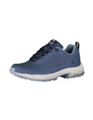 Buty trekkingowe damskie Halti Fara Low 2 DX. Niebieskie obuwie trekkingowe damskie Halti, z gumy, bez zapięcia. Za 499.99 zł.