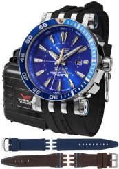 Zegarek męski Vostok Europe NH34-575A716SB czarny. Czarne zegarki męskie Vostok Europe, bez wzorów. Za 6,581.12 zł.