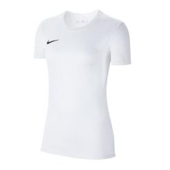 Womens Park VII t-shirt 100. Białe t-shirty damskie Nike, m, bez wzorów, sportowe, bez kołnierzyka, bez ramiączek. Za 70.99 zł.