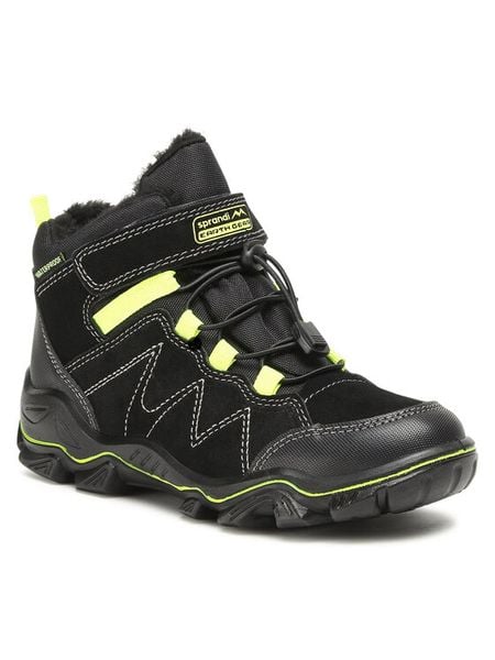 Sprandi Trapery BP91-20027 Czarny. Czarne trapery damskie Sprandi, ze skóry, bez zapięcia. Za 169.99 zł.