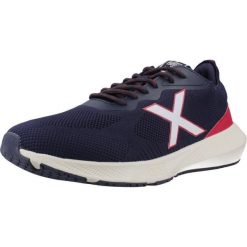 Buty MUNICH LOOP KNIT 02 Niebieski. Niebieskie buty zimowe męskie munich, bez wzorów, z syntetyku, bez obcasa, bez zapięcia. Za 343.99 zł.