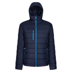 Męska Kurtka Termiczna Navigate Z Kapturem. Niebieskie kurtki męskie Regatta, m, bez wzorów, sportowe, z kapturem. Za 314.99 zł.