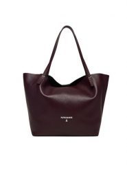Patrizia Pepe Torebka 2B0130/L148-M536 Fioletowy. Fioletowe shopperki damskie Patrizia Pepe, bez wzorów, ze skóry, bez dodatków. Za 1,299.00 zł.