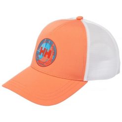 Czapka z daszkiem unisex Helly Hansen HydroPower Cap. Brązowe czapki damskie Helly Hansen, bez wzorów, sportowe. Za 210.00 zł.