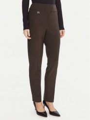 Joseph Ribkoff Spodnie materiałowe 144092F25 Brązowy Slim Fit. Brązowe spodnie materiałowe damskie Joseph Ribkoff, bez wzorów, z materiału. Za 649.99 zł.