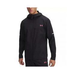 Kurtka wodoodporna Under Armour Tech Utility Woven. Czarne kurtki męskie Under Armour, m, bez wzorów, z materiału, bez kaptura. Za 389.00 zł.