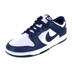 Buty Sportowe Męskie Nike Dunk Low Retro. Białe buty sportowe męskie Nike, bez wzorów, bez zapięcia, do biegania. Za 422.40 zł.
