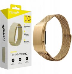 Smartband GepardWatches Inteligentny smartband Titmo Loop I-110 Bluetooth EKG HRV HR BP SPO2 IP68 złoty. Żółte smartbandy GepardWatches. Za 296.02 zł.