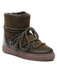 Inuikii Śniegowce Classic 75202-005 Khaki. Brązowe śniegowce damskie Inuikii, ze skóry, bez zapięcia. Za 1,209.00 zł.