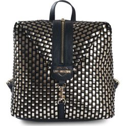 Plecak Love Moschino. Żółte plecaki damskie Love Moschino, bez wzorów, ze skóry ekologicznej. Za 519.00 zł.