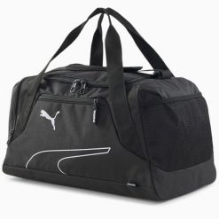 Torba sportowa PUMA FUNDAMENTALS SPORTS BAG 079230-01. Czarne torby sportowe męskie Puma, bez wzorów. Za 75.00 zł.