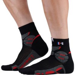 Skarpetki Monnet Mid Expert. Czerwone skarpetki damskie MONNET, bez wzorów. Za 127.50 zł.
