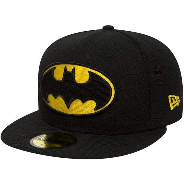 Czapka New Era Character Basic Batman. Czarne czapki damskie New Era, bez wzorów, z bawełny. Za 190.00 zł.