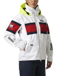 Kurtka Żeglarska Damska Helly Hansen Salt Original. Białe kurtki sportowe damskie Helly Hansen, m, bez wzorów, z materiału, bez ramiączek, bez kaptura, żeglarskie. Za 1,299.00 zł.