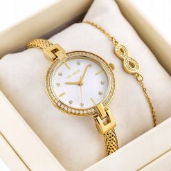 Zegarek Paul Lorens KOMPLET PREZENTOWY DAMSKI PAUL LORENS Zegarek + bransoletka. Zegarki damskie Paul Lorens. Za 635.80 zł.