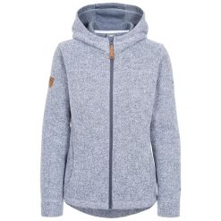 Bluza damska z kapturem Trespass Reserve. Niebieskie bluzy damskie Trespass, s, bez wzorów, z jersey, eleganckie, bez ramiączek, z kapturem. Za 163.95 zł.
