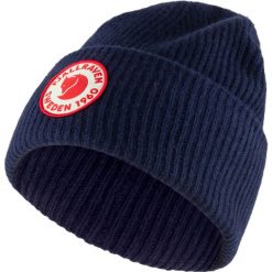 Czapka zimowa Fjällräven 1960 Logo. Niebieskie czapki damskie Fjällräven, na jesień, bez wzorów, z wełny, eleganckie. Za 315.25 zł.