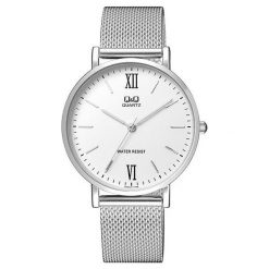 Zegarek Q&Q Męski QA20-211 Fasion Mesh Unisex. Zegarki damskie Q&Q, bez wzorów, z meshu. Za 115.00 zł.