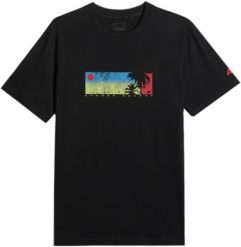 4f Koszulka męska sportowa T-shirt okrągły dekolt M3335. Koszulki sportowe męskie 4F, m, bez wzorów, bez ramiączek. Za 34.00 zł.