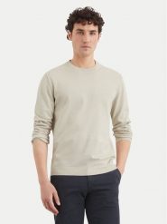 Marc O'Polo Sweter 522 5123 60248 Beżowy Regular Fit. Brązowe swetry męskie Marc O'Polo, m, bez wzorów, z bawełny, bez kołnierzyka, bez ramiączek. Za 239.99 zł.