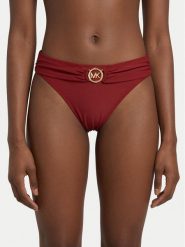 MICHAEL Michael Kors Dół od bikini MM7M842 Czerwony. Czerwone bikini MICHAEL Michael Kors, bez wzorów, z syntetyku. Za 421.99 zł.