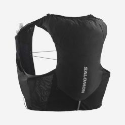 Plecak do biegania w terenie Salomon ADV Skin 5 l z softflaskami. Plecaki męskie Salomon, bez wzorów. Za 429.99 zł.