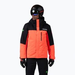 Kurtka narciarska Rossignol Hero Velika Insulated Neon Red - XXL. Brązowe kurtki sportowe męskie Rossignol, na zimę, l, bez wzorów, bez kaptura, narciarskie. Za 1,749.00 zł.