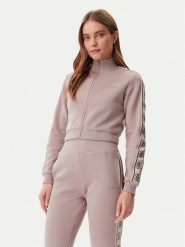 Guess Bluza V3RQ12 KB3P2 Brązowy Regular Fit. Brązowe bluzy damskie Guess, m, z aplikacjami, z syntetyku, bez ramiączek, bez kaptura. Za 269.99 zł.