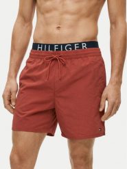 Tommy Hilfiger Szorty kąpielowe UM0UM03749 Czerwony Regular Fit. Czerwone kąpielówki męskie Tommy Hilfiger, m, bez wzorów, z syntetyku. Za 289.99 zł.