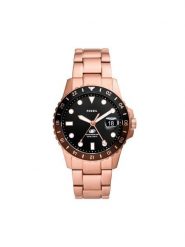 Fossil Zegarek Blue FS6027 Złoty. Żółte, analogowe zegarki męskie FOSSIL, bez wzorów, złote. Za 599.99 zł.
