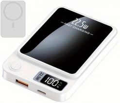 SZYBKI BEZPRZEWODOWY POWER BANK MagSafe INDUKCYJNY 10000mAh 22,5W USB-C PD. Powerbanki X-TRON. Za 180.04 zł.