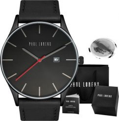 Zegarek Paul Lorens Zegarek męski Paul Lorens - LONGIO 1A5-2 z grawerem. Zegarki męskie Paul Lorens, bez wzorów. Za 179.00 zł.