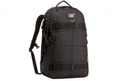 Plecak unisex Caterpillar Bryan Backpack pojemność 27 L. Czarne plecaki męskie CATERPILLAR, bez wzorów, z materiału, sportowe. Za 259.99 zł.