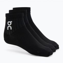 Skarpety On Logo Sock Mid 3. Czarne skarpetki damskie On, bez wzorów. Za 89.99 zł.