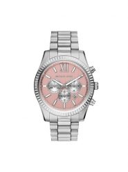 Michael Kors Zegarek Lexington Man Chrono MK9247 Srebrny. Szare, analogowe zegarki męskie Michael Kors, bez wzorów, srebrne. Za 1,369.00 zł.