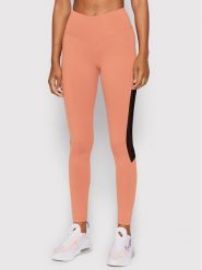 NEBBIA Legginsy Mesh 573 Różowy Slim Fit. Czerwone legginsy damskie Nebbia, m, bez wzorów, z meshu, na fitness i siłownię. Za 179.99 zł.