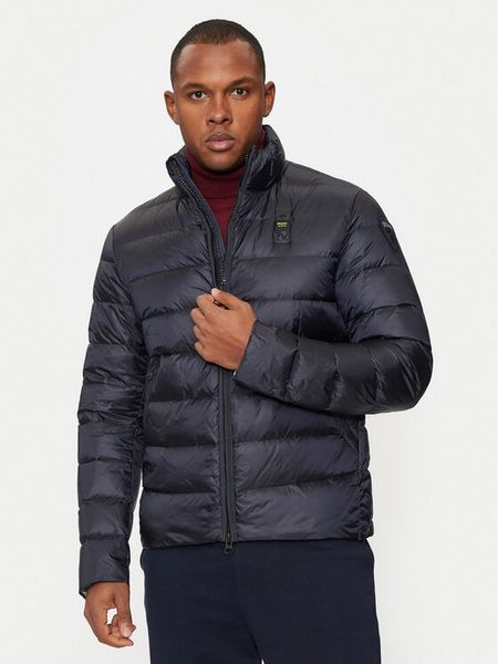 Blauer Kurtka puchowa 24WBLUC03024 Granatowy Regular Fit. Niebieskie kurtki męskie Blauer, m, bez wzorów, z puchu, bez kaptura. Za 879.99 zł.