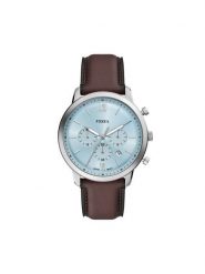 Fossil Zegarek Neutra Chronograph FS6109 Brązowy. Brązowe zegarki męskie FOSSIL, bez wzorów. Za 619.99 zł.