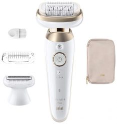Braun Silk-Epil 9 9-030 3D biało-złoty. Depilatory BRAUN. Za 629.00 zł.