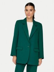 ONLY Marynarka Lana-Berry 15245698 Zielony Oversize. Zielone marynarki i żakiety damskie ONLY, bez wzorów, z syntetyku, bez kołnierzyka, bez ramiączek. Za 169.99 zł.