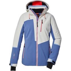 Kurtka damska Killtec KSW 84 WMN SKI JCKT. Niebieskie kurtki sportowe damskie KILLTEC, na zimę, bez wzorów, bez ramiączek, bez kaptura, narciarskie. Za 899.99 zł.