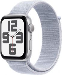 Smartwatch Apple Watch SE Gen.2 GPS 40mm Silver Alu Sport Loop Niebieski (MXEE3). Niebieskie zegarki smartwatch Apple, bez wzorów. Za 998.94 zł.