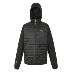 Męska Kurtka Hybrydowa Andreson Pro. Czarne kurtki męskie Regatta, l, bez wzorów, z puchu, sportowe, bez kaptura. Za 124.99 zł.