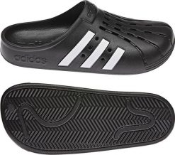 Adidas Klapki adidas Adilette Clog GZ5886. Klapki męskie Adidas, bez wzorów, bez zapięcia. Za 130.47 zł.