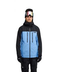 Kurtka śniegowa techniczna dla Mężczyzn SYCAMORE 20K Niebieski. Niebieskie kurtki męskie Quiksilver, m, bez wzorów, z materiału, bez kaptura. Za 1,079.99 zł.