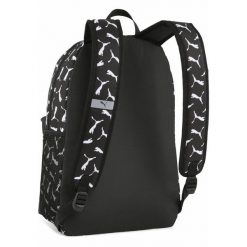 Plecak PUMA Phase z nadrukiem na całej powierzchni 22 l PUMA Black Logo Aop. Fioletowe plecaki męskie Puma, bez wzorów, sportowe. Za 290.00 zł.