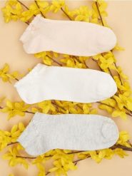 Skarpetki 3 pack - wielobarwny. Skarpetki damskie Sinsay, bez wzorów. Za 12.99 zł.