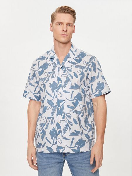 Matinique Koszula 30207336 Niebieski Regular Fit. Niebieskie koszule męskie Matinique, m, bez wzorów, z bawełny, bez kołnierzyka, bez ramiączek. Za 219.99 zł.