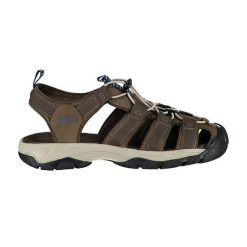 Sandały turystyczne CMP Sahiph. Brązowe sandały męskie CMP, bez wzorów, z meshu, bez zapięcia. Za 239.99 zł.